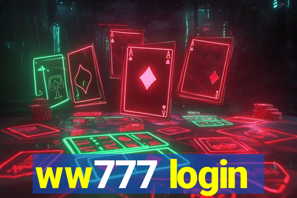 ww777 login